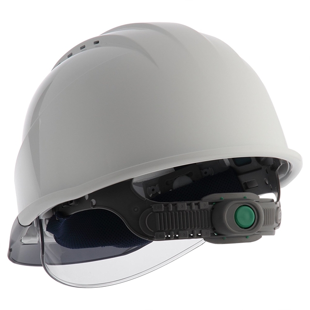 スミハット KKC3S-B-NCOOL Nクール 大型シールド面付き遮熱ヘルメット(通気孔付き/ライナー入り) - 画像 (4)