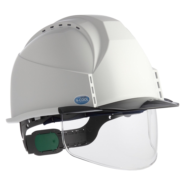 スミハット KKC3S-B-NCOOL Nクール 大型シールド面付き遮熱ヘルメット(通気孔付き/ライナー入り) - 画像 (2)