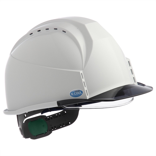 スミハット KKC3S-B-NCOOL Nクール 大型シールド面付き遮熱ヘルメット(通気孔付き/ライナー入り) - 画像 (3)