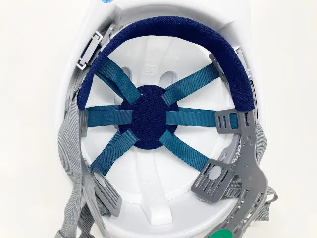 スミハット KK-B-NCOOL Nクール型遮熱練込み作業用ヘルメット(通気孔なし/ライナー入り) - 画像 (9)