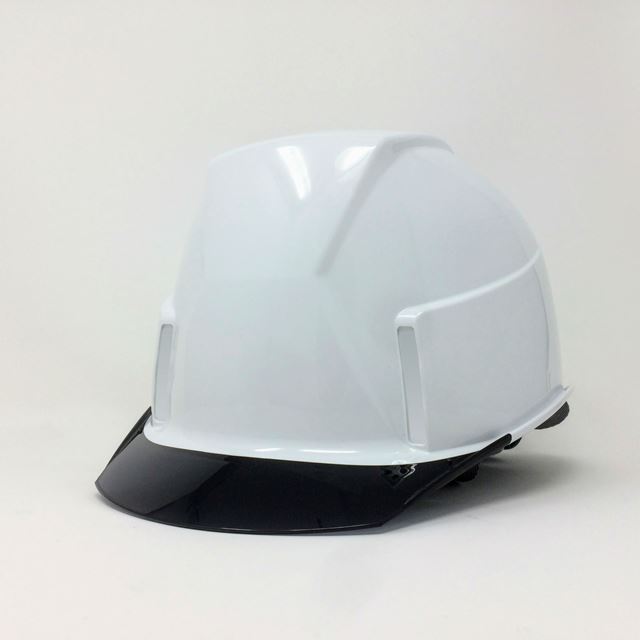 スミハット KKX-A-NCOOL Nクール遮熱練込み 透明ひさし作業用ヘルメット(通気孔なし/圧縮エアシート) - 画像 (3)