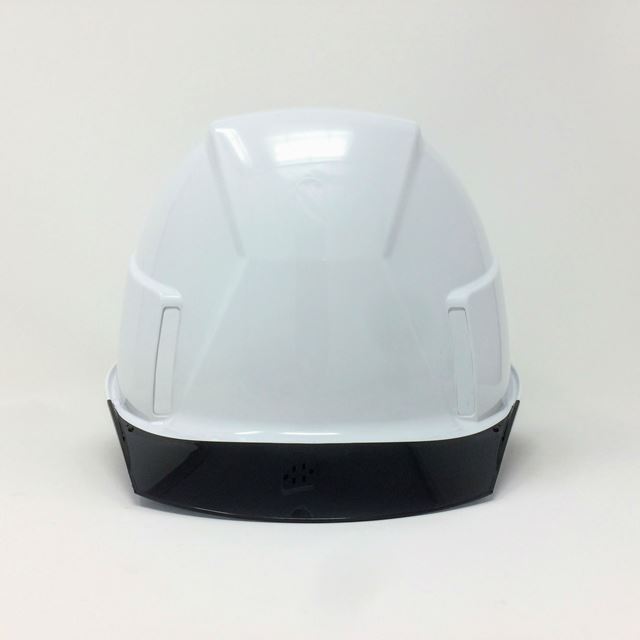 スミハット KKX-A-NCOOL Nクール遮熱練込み 透明ひさし作業用ヘルメット(通気孔なし/圧縮エアシート) - 画像 (2)