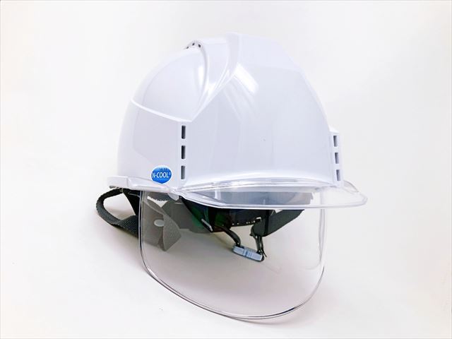 スミハット KKC3S-B-NCOOL Nクール 大型シールド面付き遮熱ヘルメット(通気孔付き/ライナー入り) - 画像 (8)