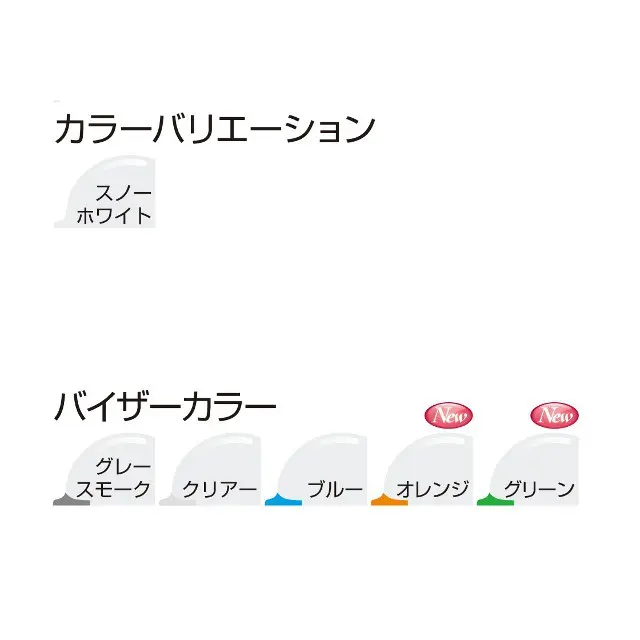 スミハット KKC3S-B-NCOOL Nクール 大型シールド面付き遮熱ヘルメット(通気孔付き/ライナー入り) - 画像 (6)