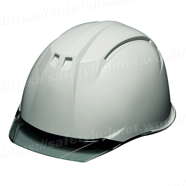 DIC AA11EVO-C 透明ひさし作業用ヘルメット(通気孔なし/ライナー入り) - 画像 (9)