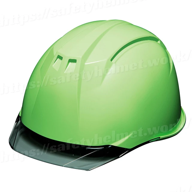 DIC AA11EVO-C 透明ひさし作業用ヘルメット(通気孔なし/ライナー入り) - 画像 (6)