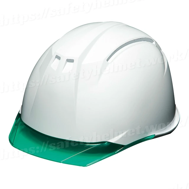 DIC AA11EVO-C 透明ひさし作業用ヘルメット(通気孔なし/ライナー入り) - 画像 (5)