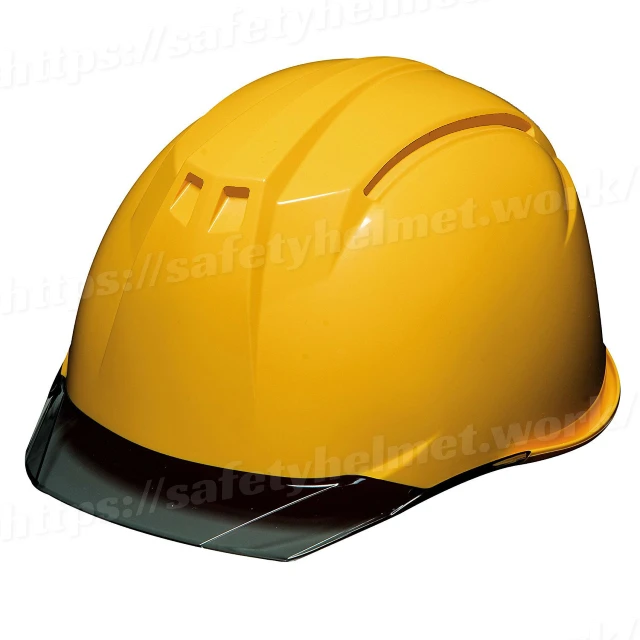 DIC AA11EVO-C 透明ひさし作業用ヘルメット(通気孔なし/ライナー入り) - 画像 (7)