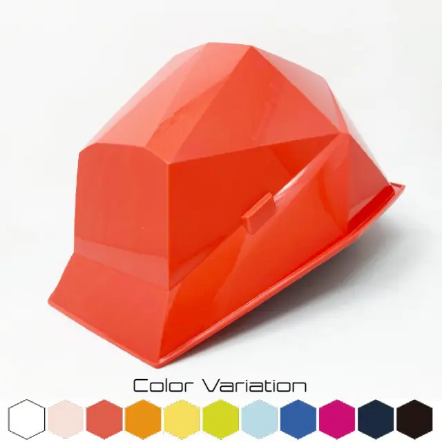 進和化学工業 SS-21型K-1-P式RA 作業&防災ヘルメット(通気孔なし/ライナー入り)