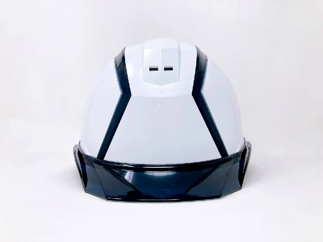 スミハット MXC-B-NCOOL 透明ひさし遮熱ヘルメット(通気孔付き/ライナー入り) - 画像 (2)